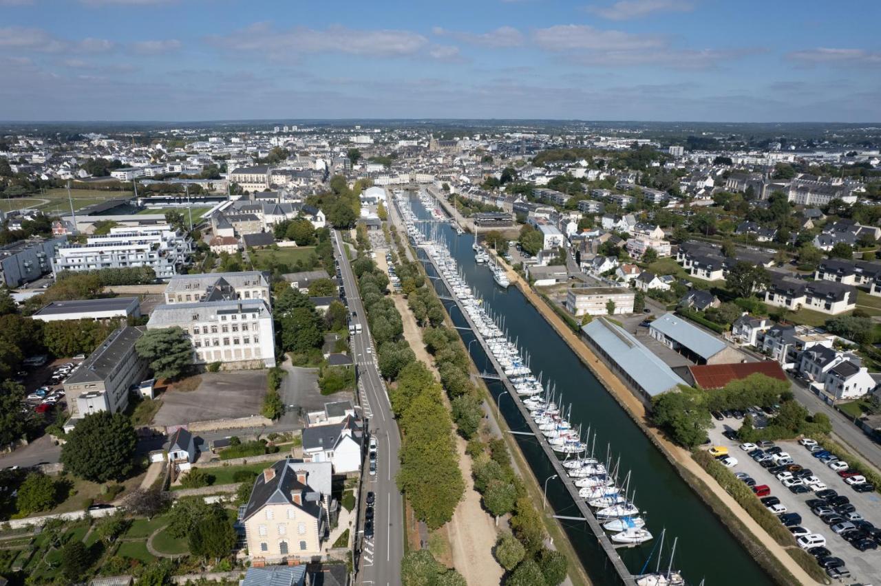 Un Appartement Penthouse D'Exception Sur Le Port De ヴァンヌ エクステリア 写真